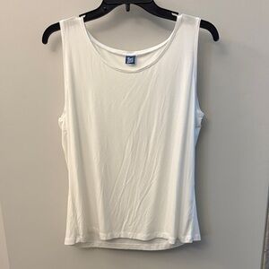 RipSkirt Hawaii Large White Sleeveless Top